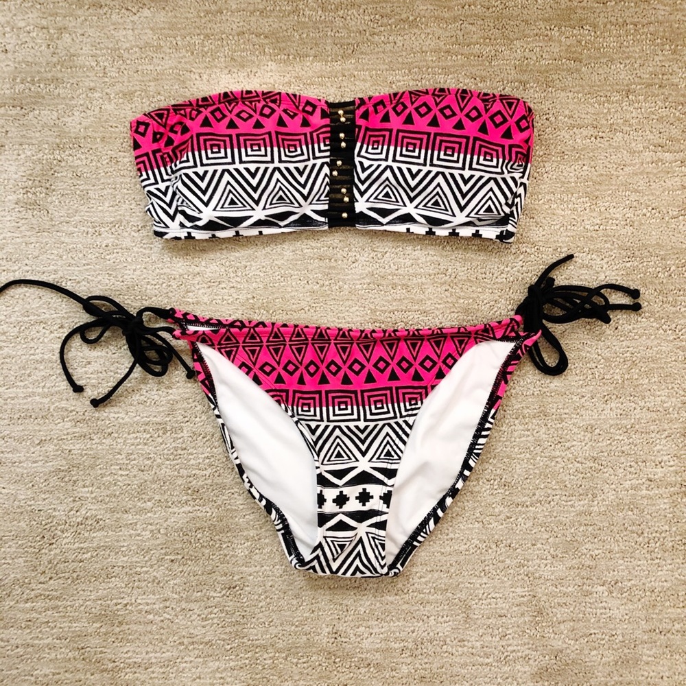 NEW Merona Multi-Color Womens Bikini Sz. Large